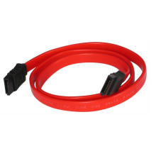 24in Red Serial ATA Flat Power Wire Cable